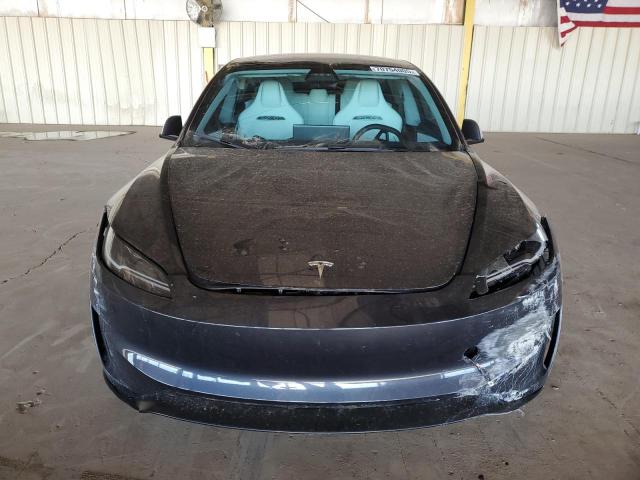 5YJ3E1ET4RF769607 - 2024 TESLA MODEL 3 Қара фото 5