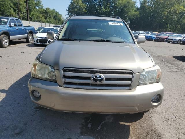 JTEDP21A840031322 - 2004 TOYOTA HIGHLANDER BASE Бежевый фото 5