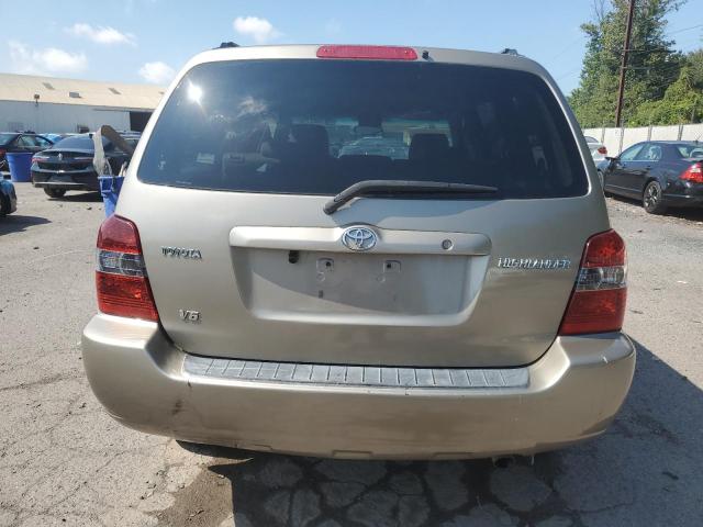 JTEDP21A840031322 - 2004 TOYOTA HIGHLANDER BASE Бежевый фото 6