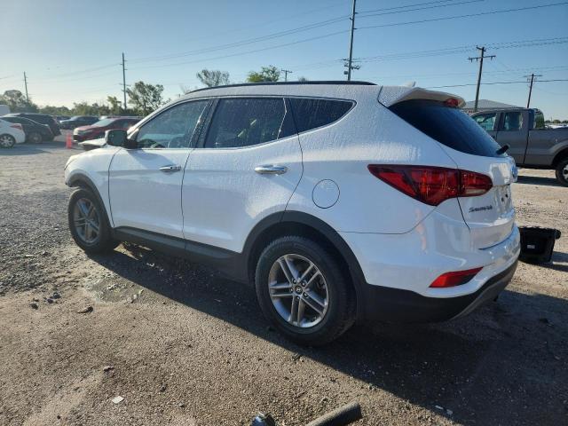 5NMZU3LB6JH104228 - 2018 HYUNDAI SANTA FE S WHITE photo 2