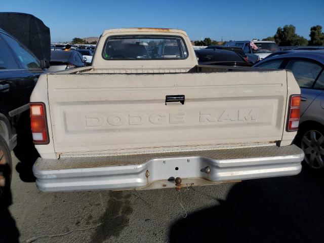 1B7FD14T7DS479536 - 1983 DODGE D-SERIES D150 BEIGE photo 6