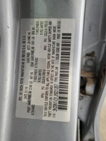 3MZBN1V31JM201257 - 2018 MAZDA 3 TOURING SILVER photo 13