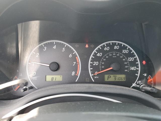 2T1BU4EE5CC844585 - 2012 TOYOTA COROLLA BASE 银色 照片 9