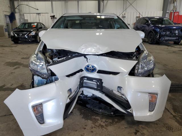 JTDKN3DP3E3050786 - 2014 TOYOTA PRIUS PLUG WHITE photo 5