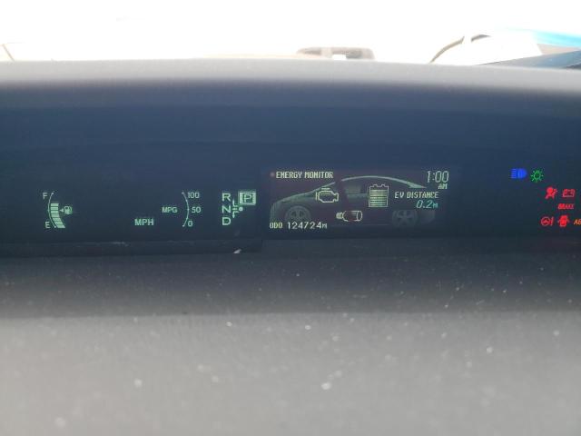 JTDKN3DP3E3050786 - 2014 TOYOTA PRIUS PLUG WHITE photo 9