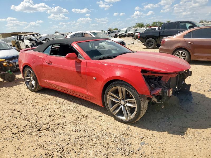 1G1FB3DS3H0174604 - 2017 CHEVROLET CAMARO LT RED photo 4