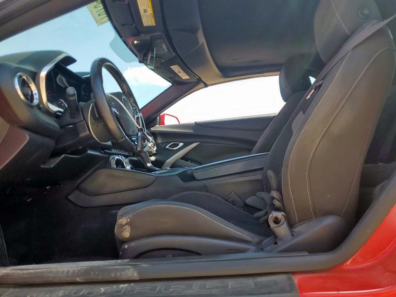 1G1FB3DS3H0174604 - 2017 CHEVROLET CAMARO LT RED photo 7