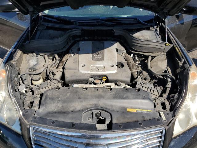 JNKAJ09E48M303625 - 2008 INFINITI EX35 BASE Սև լուսանկար 11