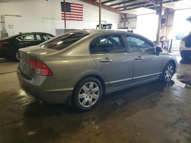 1HGFA16507L048950 - 2007 HONDA CIVIC LX 灰色 照片 3