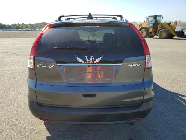 2HKRM4H76EH671445 - 2014 HONDA CR-V EXL CHARCOAL photo 6