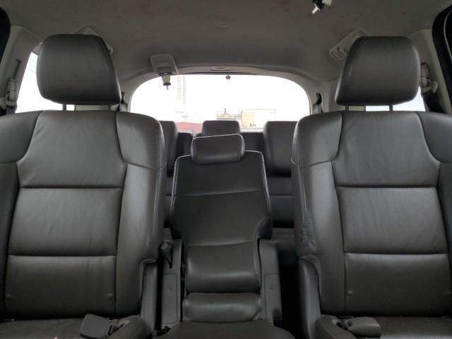 5FNRL5H90DB042724 - 2013 HONDA ODYSSEY TOURING WHITE photo 10