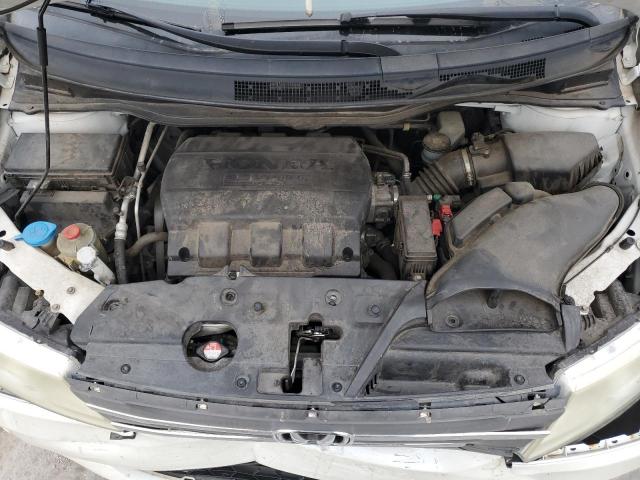 5FNRL5H90DB042724 - 2013 HONDA ODYSSEY TOURING WHITE photo 12