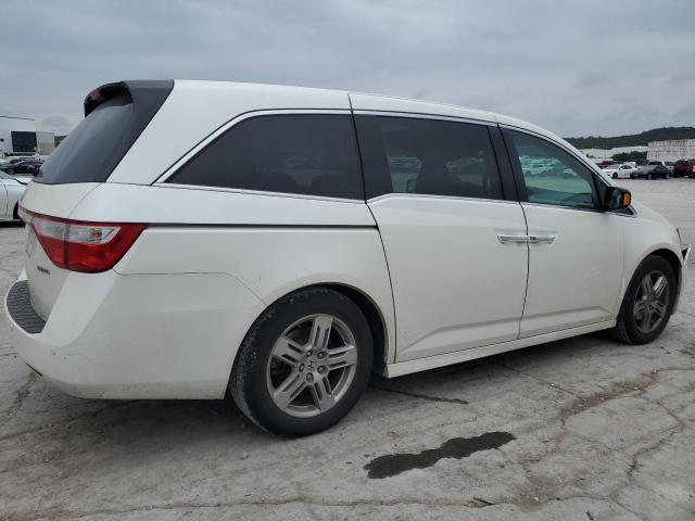 5FNRL5H90DB042724 - 2013 HONDA ODYSSEY TOURING WHITE photo 3