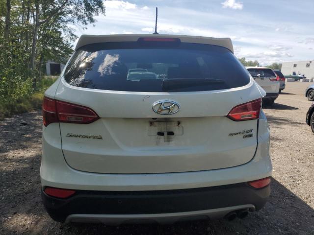 5XYZUDLA8DG107515 - 2013 HYUNDAI SANTA FE S WHITE photo 6