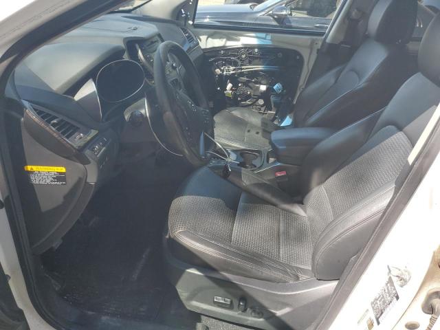 5XYZUDLA8DG107515 - 2013 HYUNDAI SANTA FE S WHITE photo 7