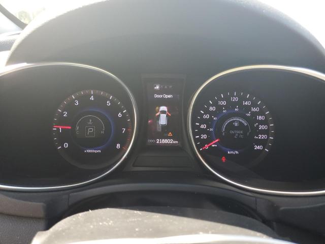 5XYZUDLA8DG107515 - 2013 HYUNDAI SANTA FE S WHITE photo 9