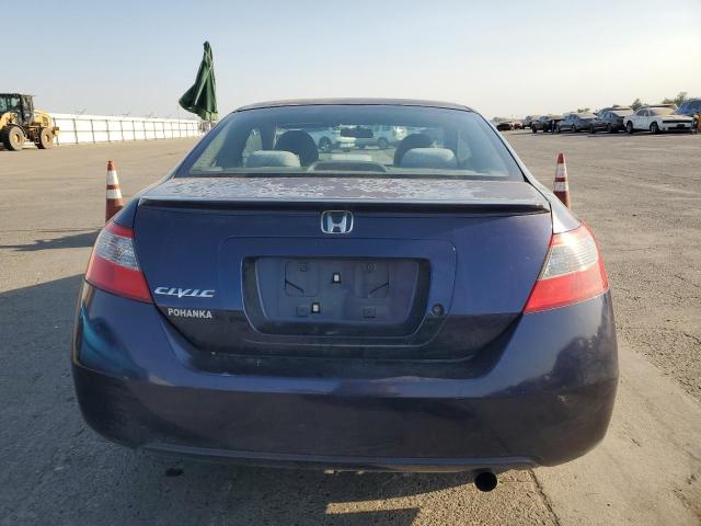 2HGFG1B62BH513764 - 2011 HONDA CIVIC LX BLUE photo 6