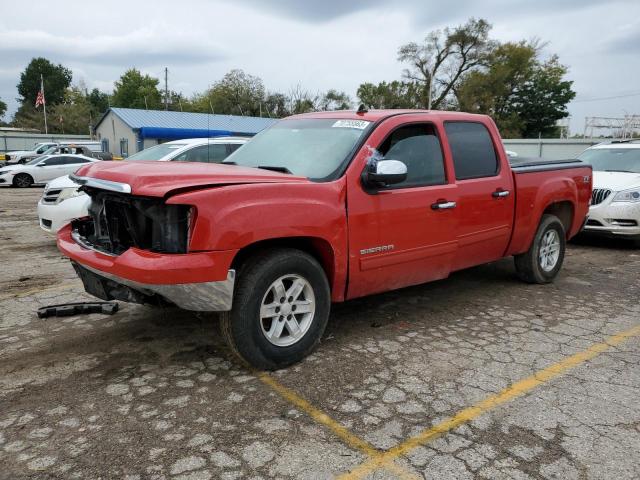 3GTRKVE36AG218118 - 2010 GMC SIERRA K1500 SLE RED photo 1