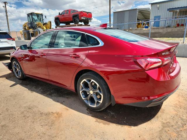 1G1ZD5ST2NF106365 - 2022 CHEVROLET MALIBU LT BURGUNDY photo 2