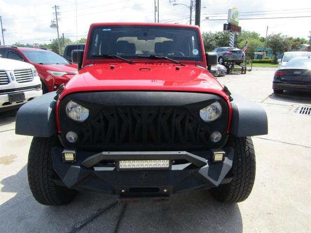 1C4AJWAG6JL9091XX - 2018 JEEP WRANGLER SPORT RED photo 2