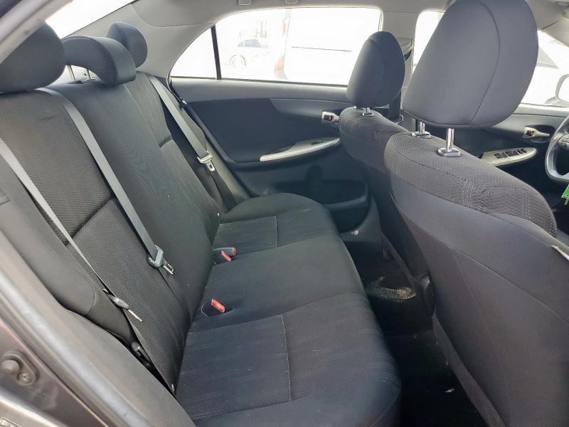 2T1BU4EE3BC613666 - 2011 TOYOTA COROLLA BASE Szary zdjęcie 10