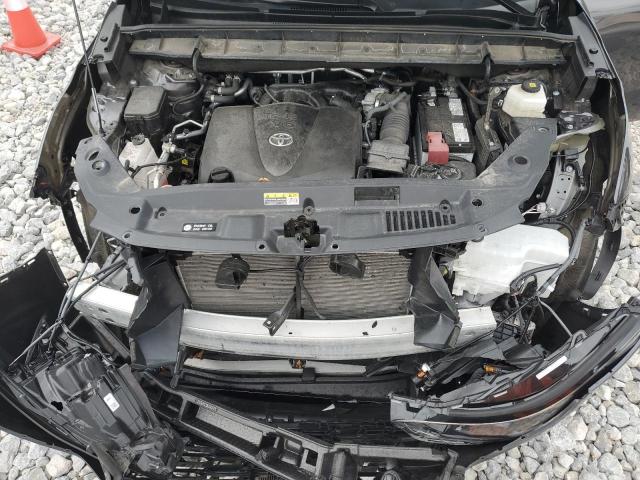 5TDGZRBH1NS185207 - 2022 TOYOTA HIGHLANDER XLE GRAY photo 12