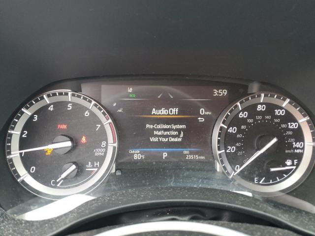 5TDGZRBH1NS185207 - 2022 TOYOTA HIGHLANDER XLE GRAY photo 9