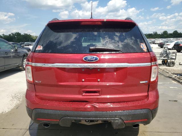 1FM5K8D86EGA63161 - 2014 FORD EXPLORER XLT MAROON photo 6