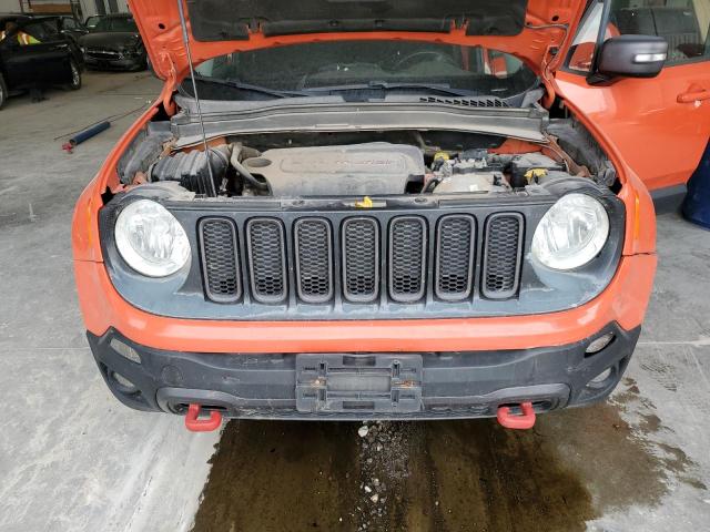 ZACCJBCT3GPE31576 - 2016 JEEP RENEGADE TRAILHAWK ORANGE photo 12