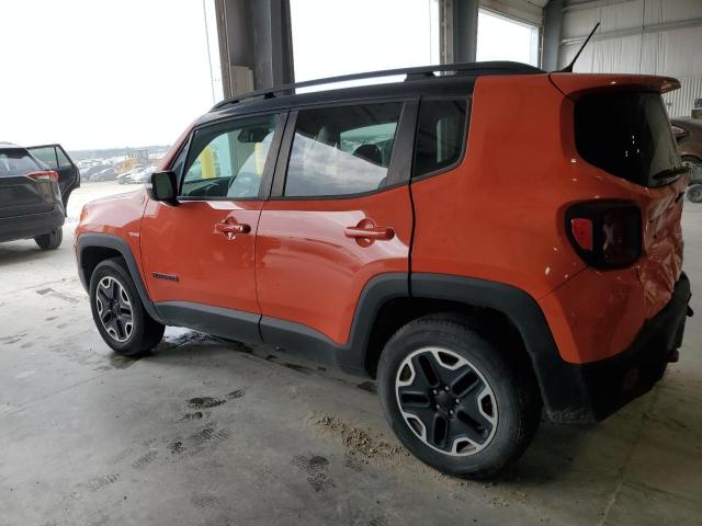 ZACCJBCT3GPE31576 - 2016 JEEP RENEGADE TRAILHAWK ORANGE photo 2