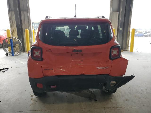 ZACCJBCT3GPE31576 - 2016 JEEP RENEGADE TRAILHAWK ORANGE photo 6