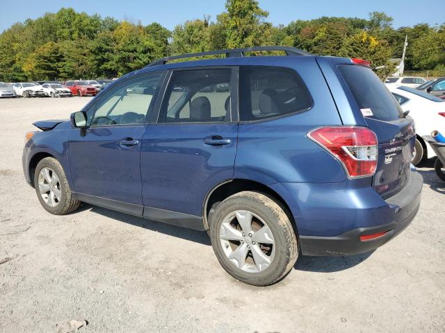 JF2SJAEC0EH485586 - 2014 SUBARU FORESTER 2.5I PREMIUM BLUE photo 2