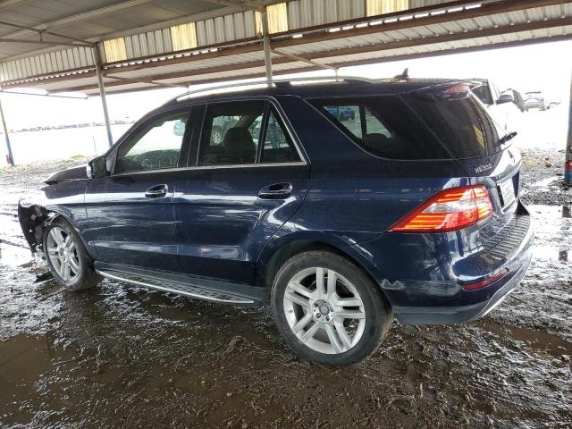 4JGDA5JB4FA534824 - 2015 MERCEDES-BENZ ML 350 BLUE photo 2