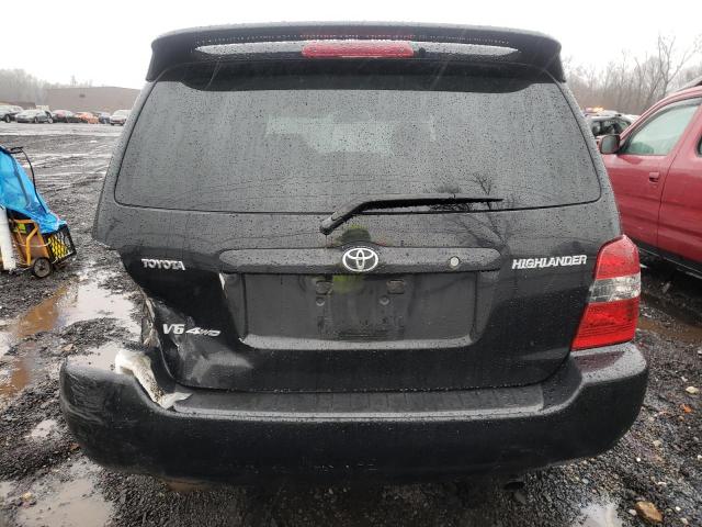 JTEEP21A870202756 - 2007 TOYOTA HIGHLANDER SPORT BLACK photo 6