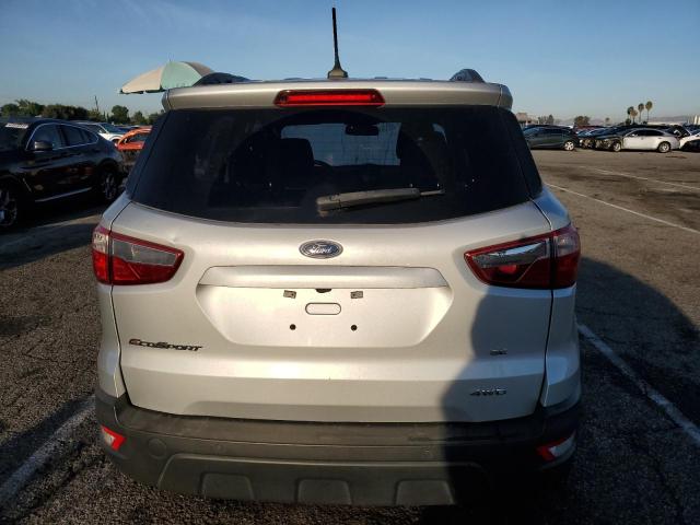 MAJ6S3GL1KC267029 - 2019 FORD ECOSPORT SE Plata foto 6