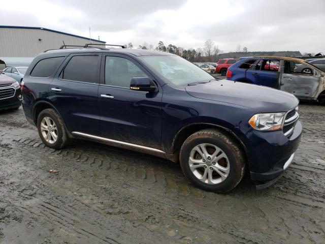 1C4RDJDG3DC679064 - 2013 DODGE DURANGO CREW BLUE photo 4