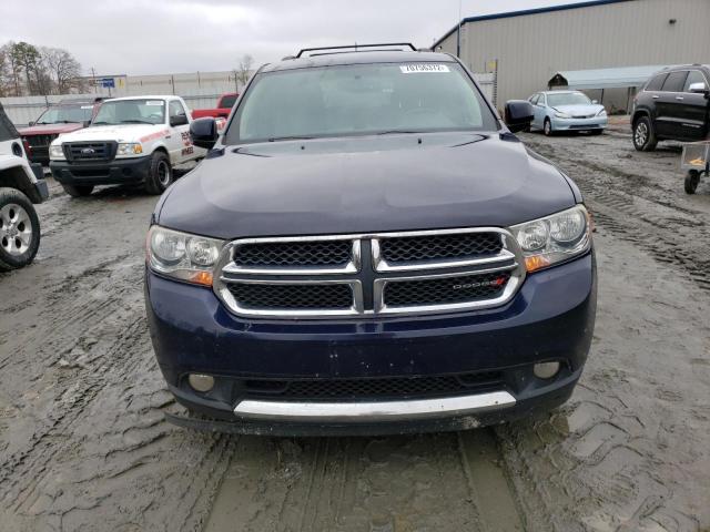 1C4RDJDG3DC679064 - 2013 DODGE DURANGO CREW BLUE photo 5