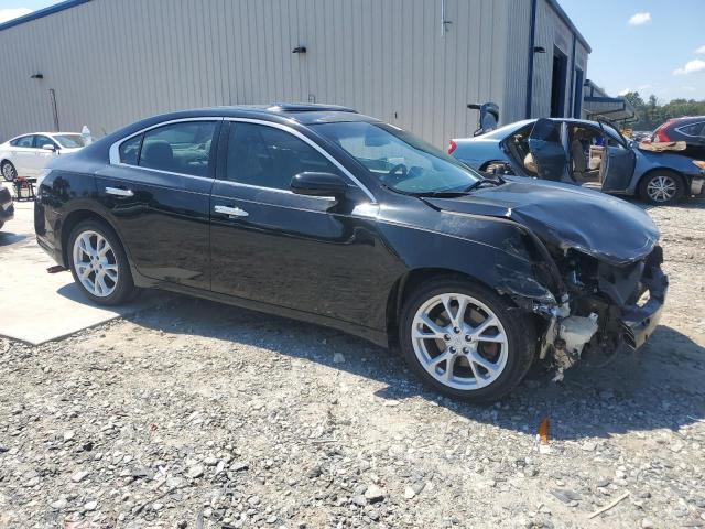 1N4AA5AP4EC494434 - 2014 NISSAN MAXIMA S BLACK photo 4