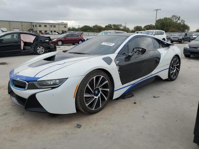 WBY2Z2C50FV674354 - 2015 BMW I8 WHITE photo 1