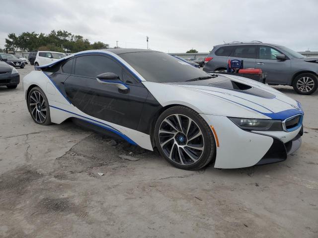 WBY2Z2C50FV674354 - 2015 BMW I8 WHITE photo 4