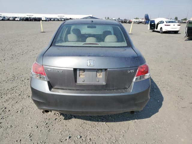 1HGCP36859A019207 - 2009 HONDA ACCORD EXL GRAY photo 6