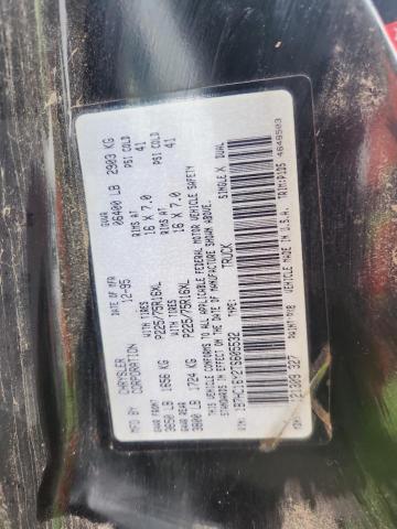 1B7HC16Y2TS605532 - 1996 DODGE RAM 1500 勃艮第红 照片 12