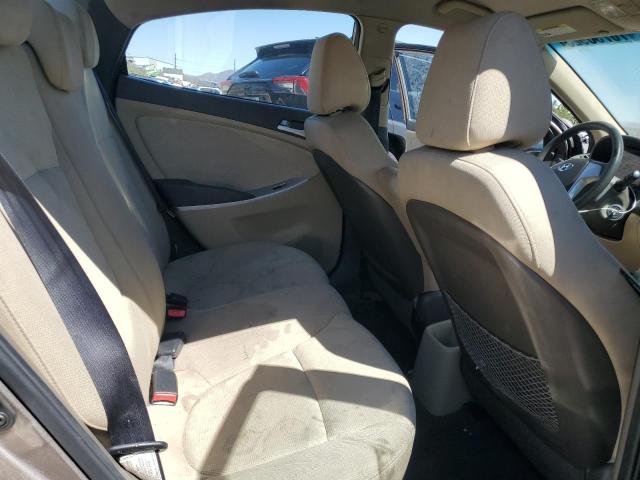 KMHCT4AE8DU329965 - 2013 HYUNDAI ACCENT GLS BROWN photo 10