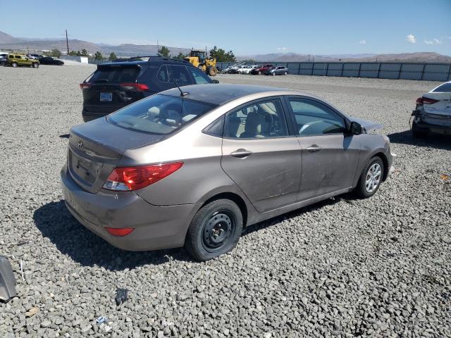 KMHCT4AE8DU329965 - 2013 HYUNDAI ACCENT GLS BROWN photo 3