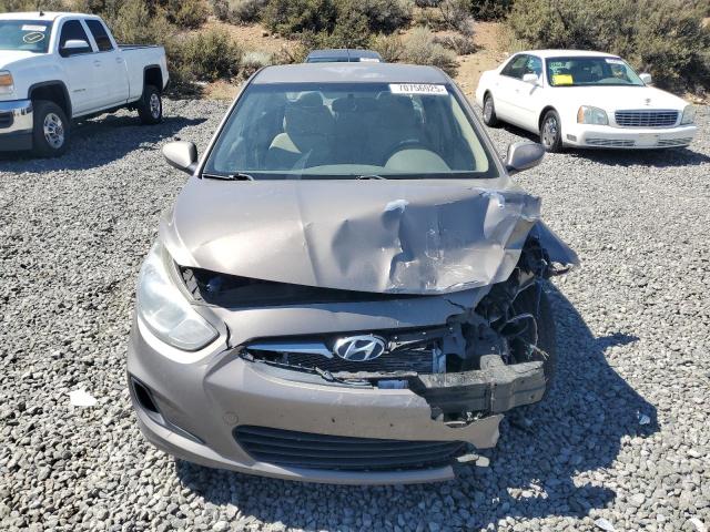 KMHCT4AE8DU329965 - 2013 HYUNDAI ACCENT GLS BROWN photo 5