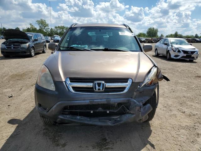 JHLRD78832C085385 - 2002 HONDA CR-V EX TAN photo 5