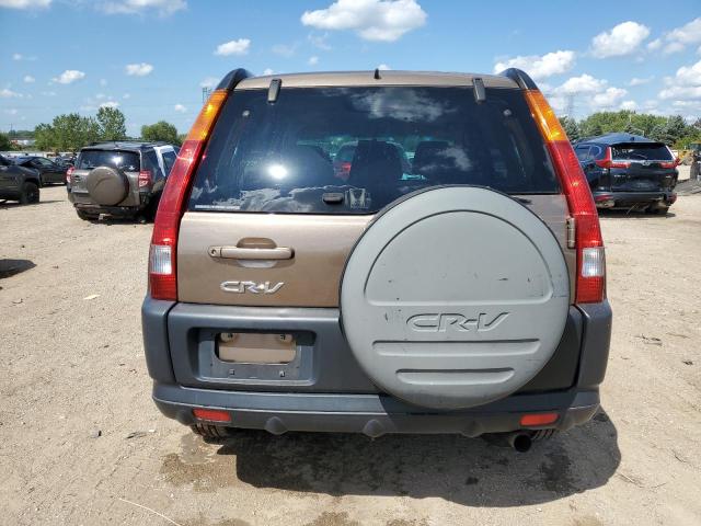 JHLRD78832C085385 - 2002 HONDA CR-V EX TAN photo 6