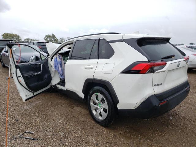 JTMG1RFV9KJ005150 - 2019 TOYOTA RAV4 LE WHITE photo 2