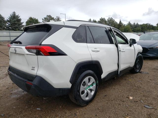 JTMG1RFV9KJ005150 - 2019 TOYOTA RAV4 LE WHITE photo 3