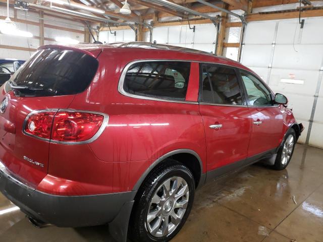 5GAKRDED7CJ403328 - 2012 BUICK ENCLAVE RED photo 3